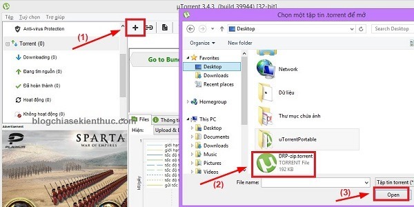 Cách sử dụng uTorrent