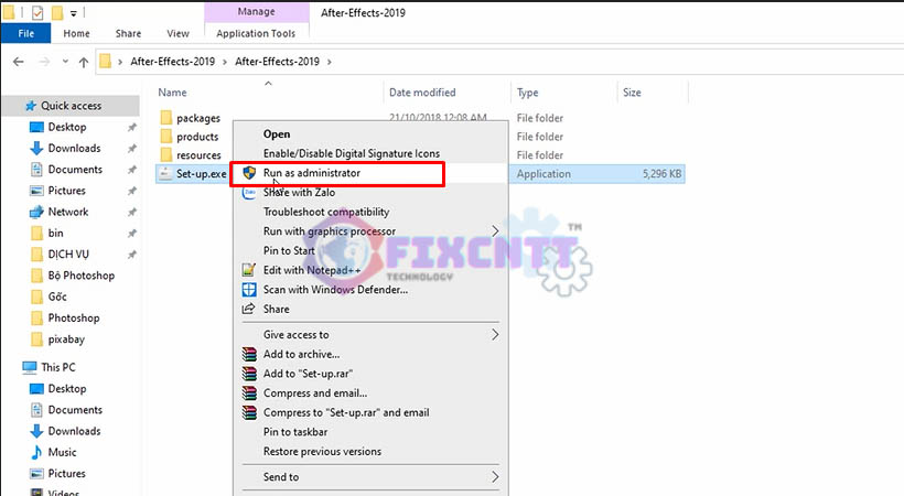 cài After Effects 2019
