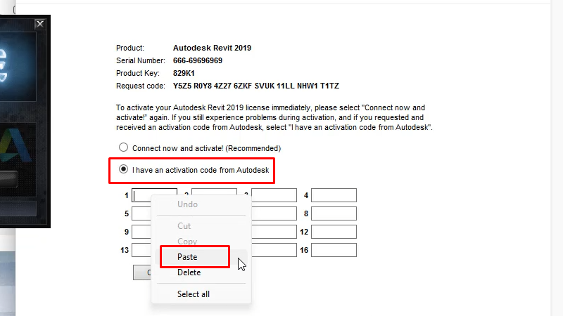 Tích như hình và paste vào ô số 1